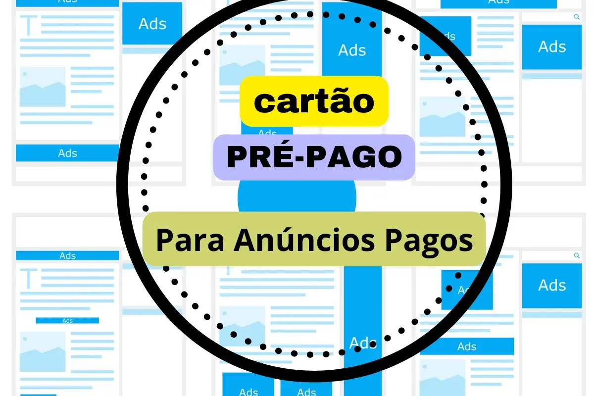 Qual cartão Pré-pago pode para plataformas de publicidade?